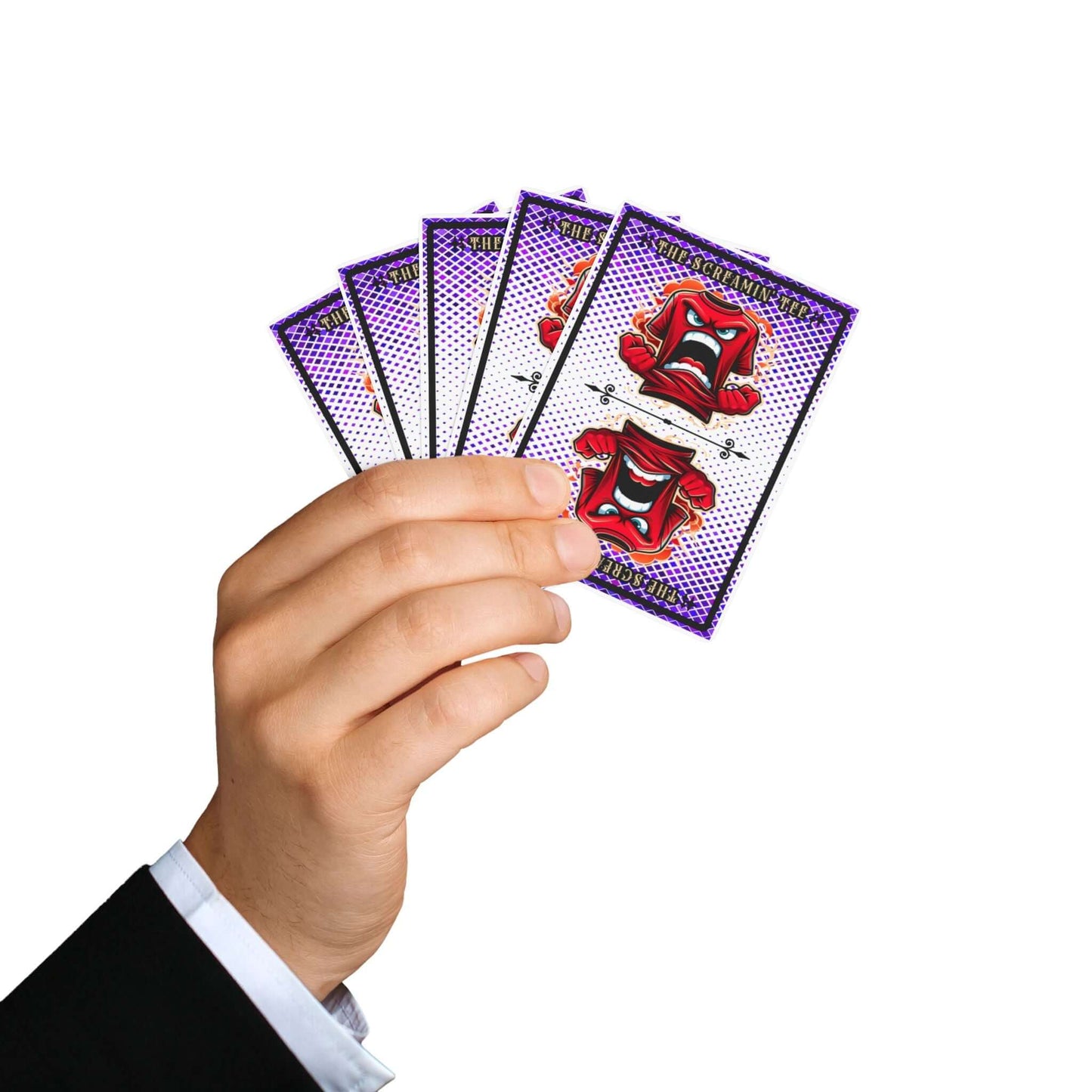The Screamin' Tee Collectors Edition Playing Cards | Tanzanite