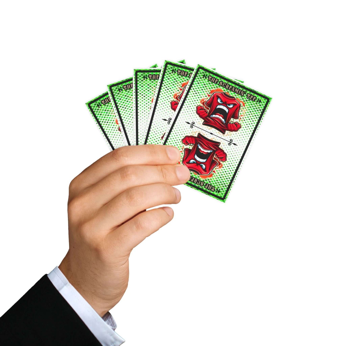 The Screamin' Tee Collectors Edition Playing Cards | Peridot