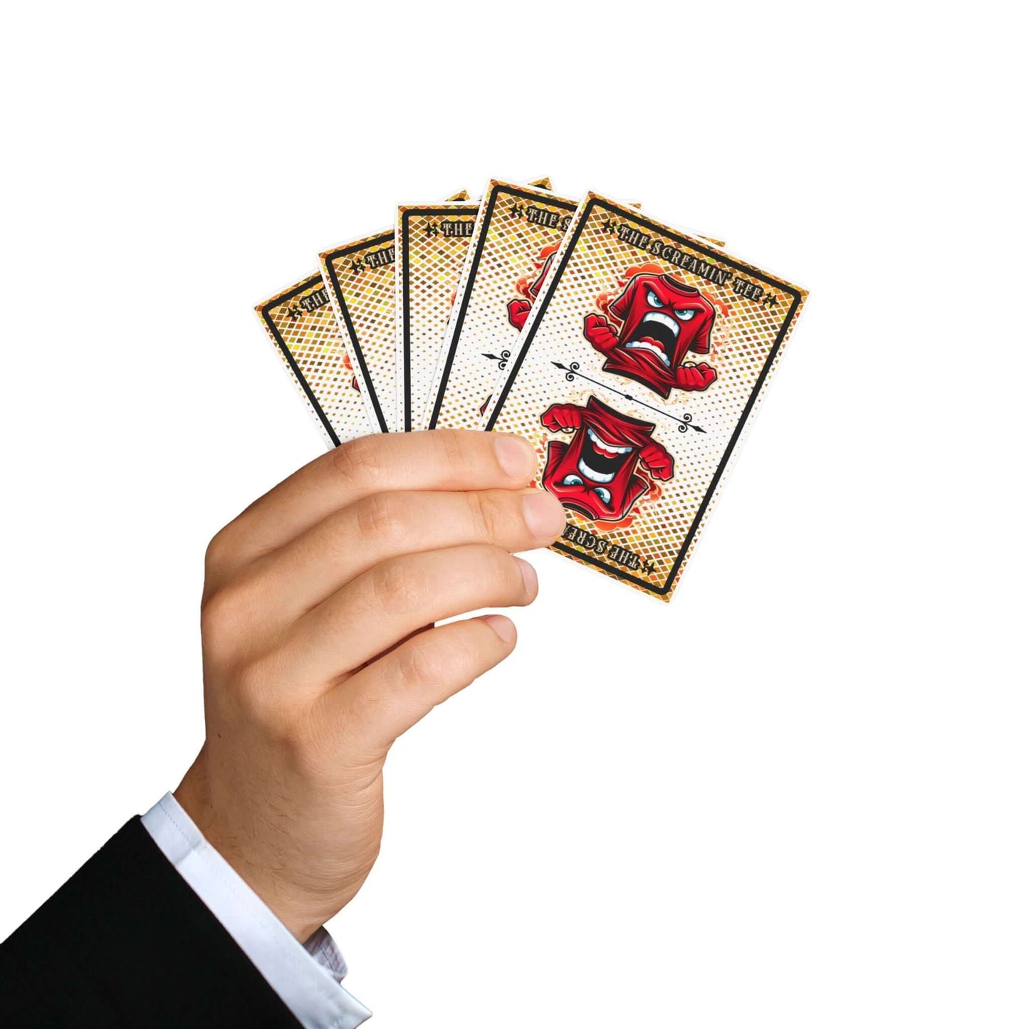 The Screamin' Tee Collectors Edition Playing Cards | Topaz