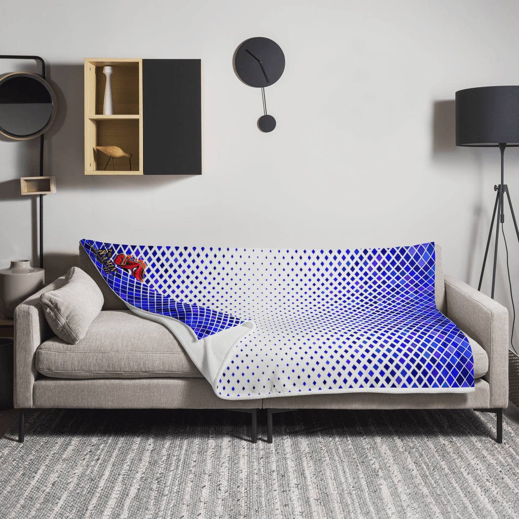 The Screamin' Tee Blanket | Sapphire