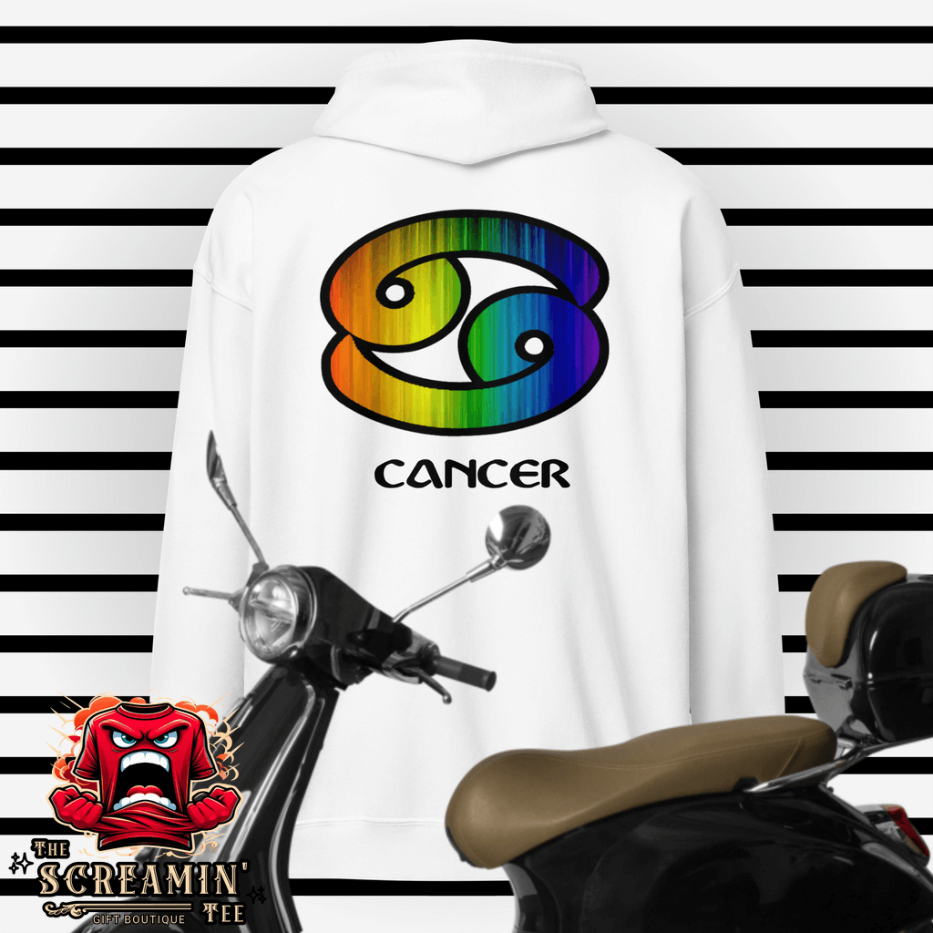 LGBTQ ZODIAC UNISEX ZIP HOODIE - CANCER - The Screamin' Tee