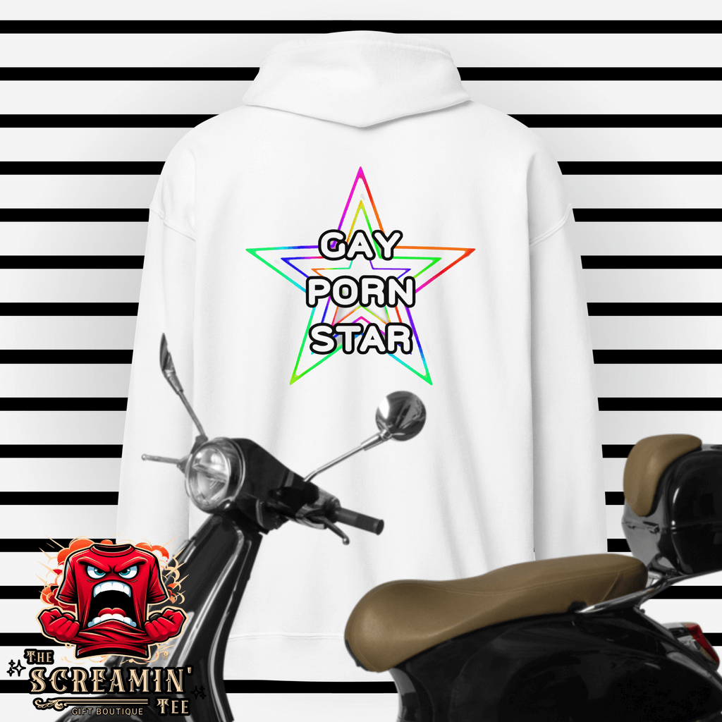 Gay Porn Star Zip Hoodie