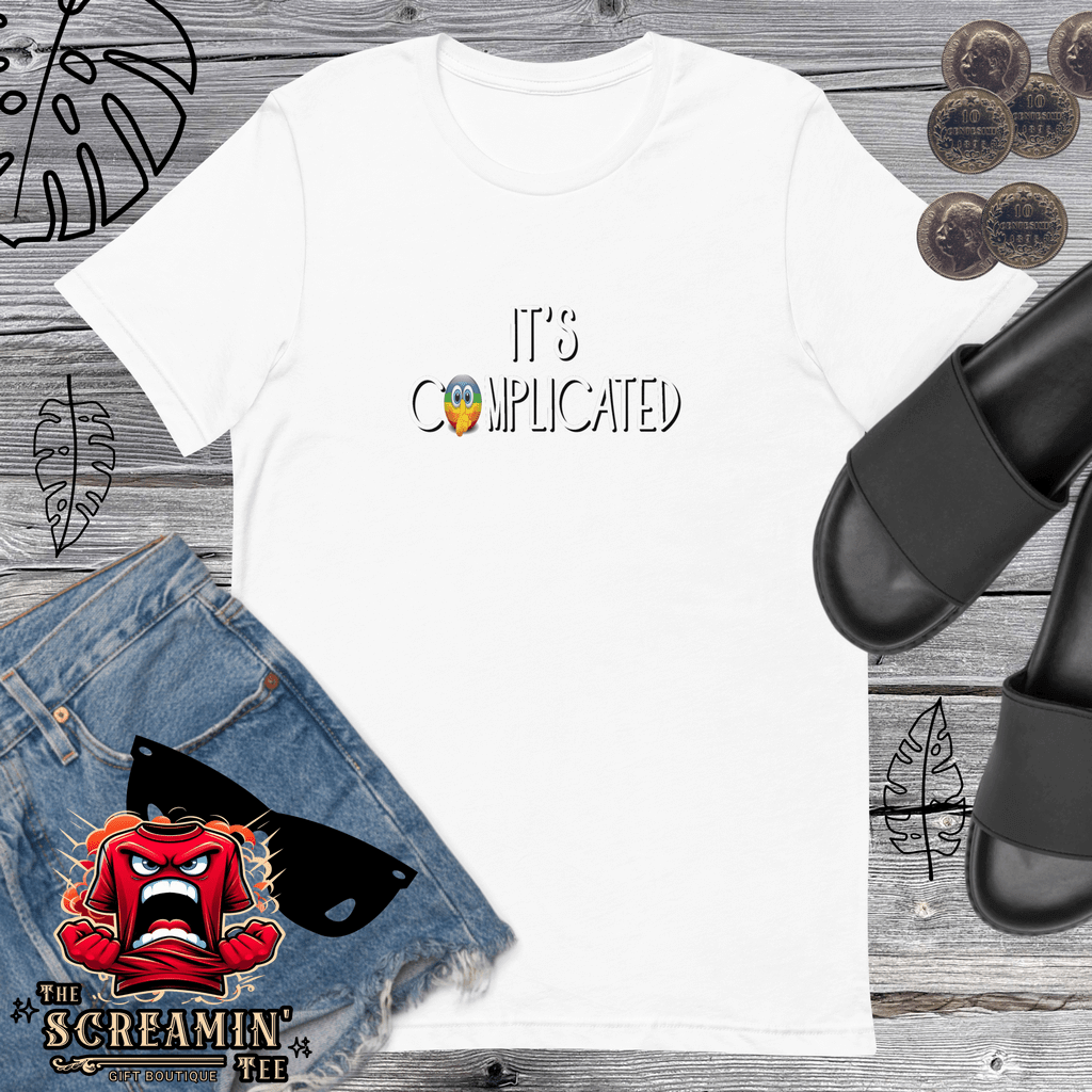 IT'S COMPLICATED UNISEX TSHIRT - The Screamin' Tee