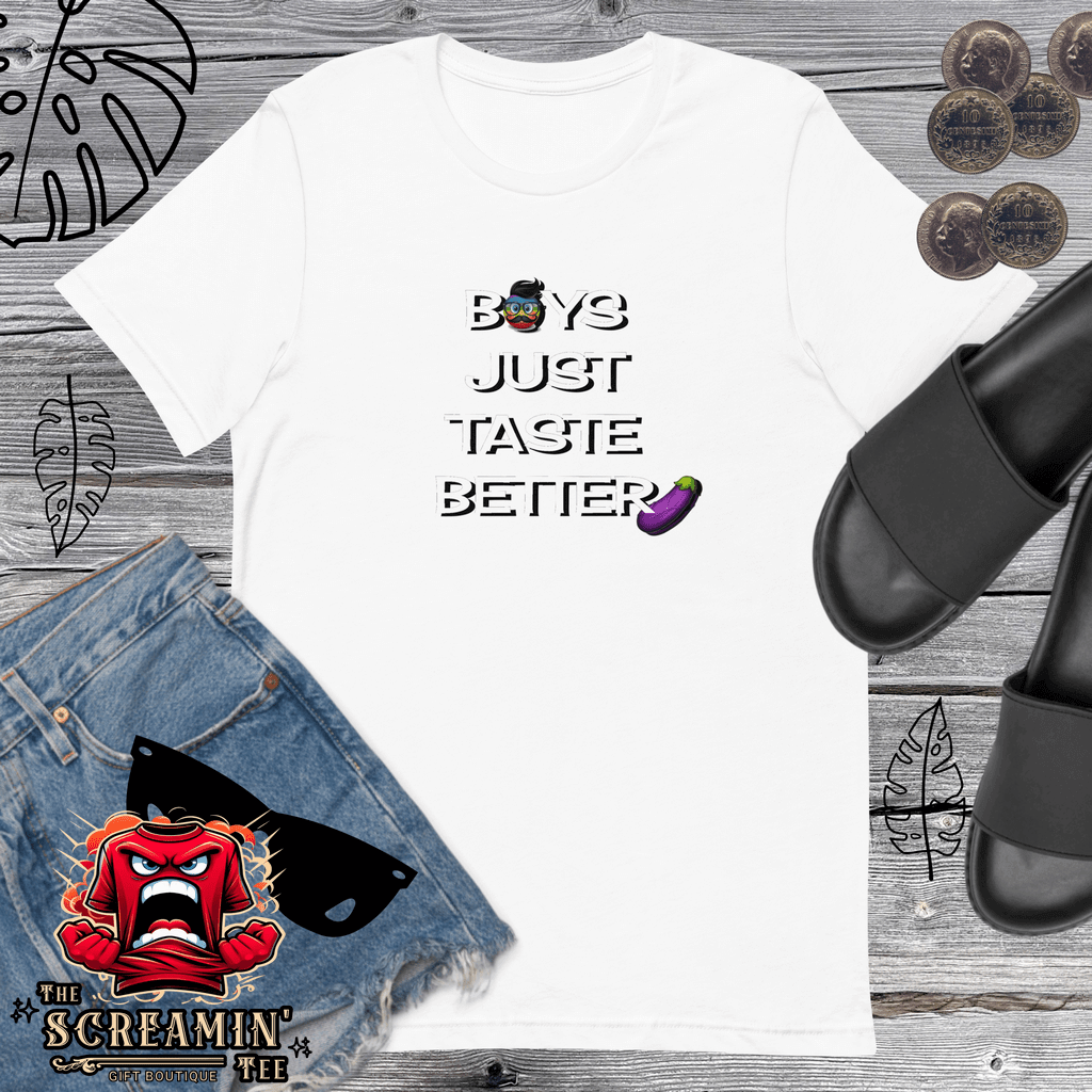BOYS TASTE BETTER UNISEX TSHIRT - The Screamin' Tee