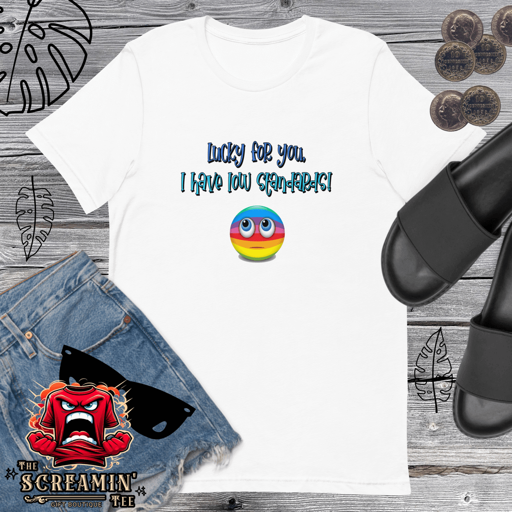 LOW STANDARDS UNISEX TSHIRT - The Screamin' Tee
