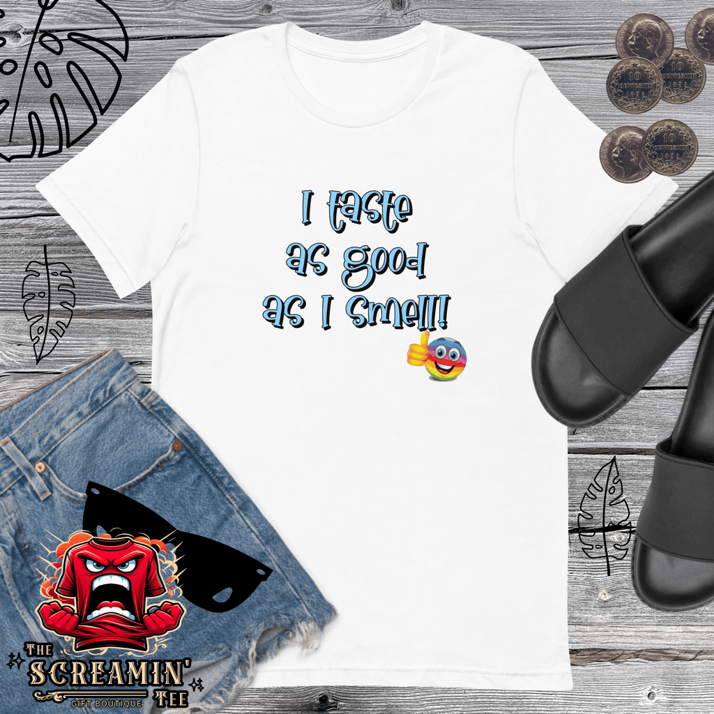 TASTE/SMELL UNISEX TSHIRT - The Screamin' Tee