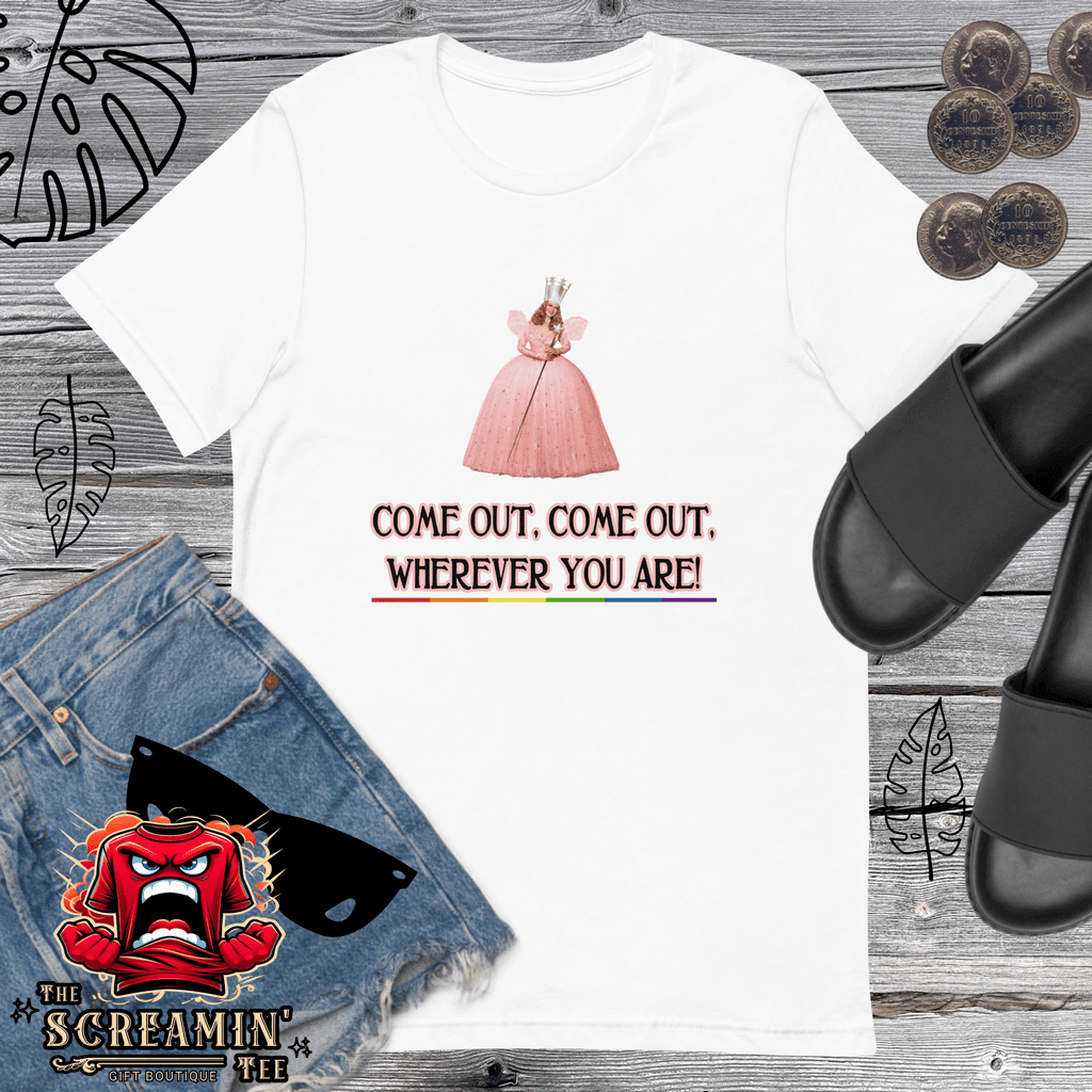 COME OUT UNISEX TSHIRT - The Screamin' Tee