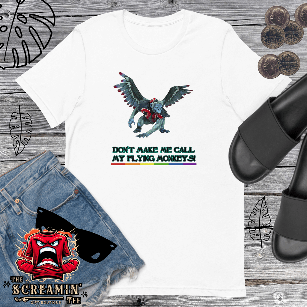 FLYING MONKEYS UNISEX TSHIRT - The Screamin' Tee