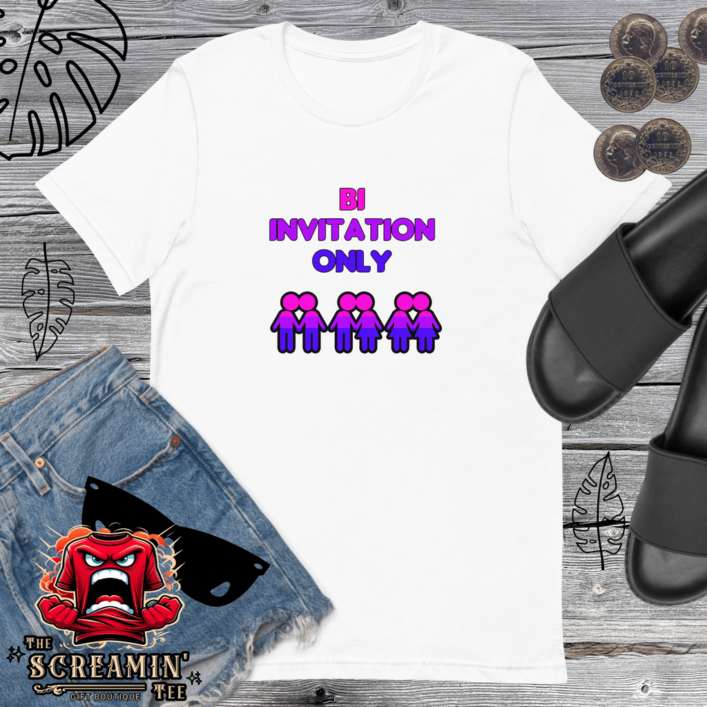 BI INVITATION UNISEX TSHIRT - The Screamin' Tee