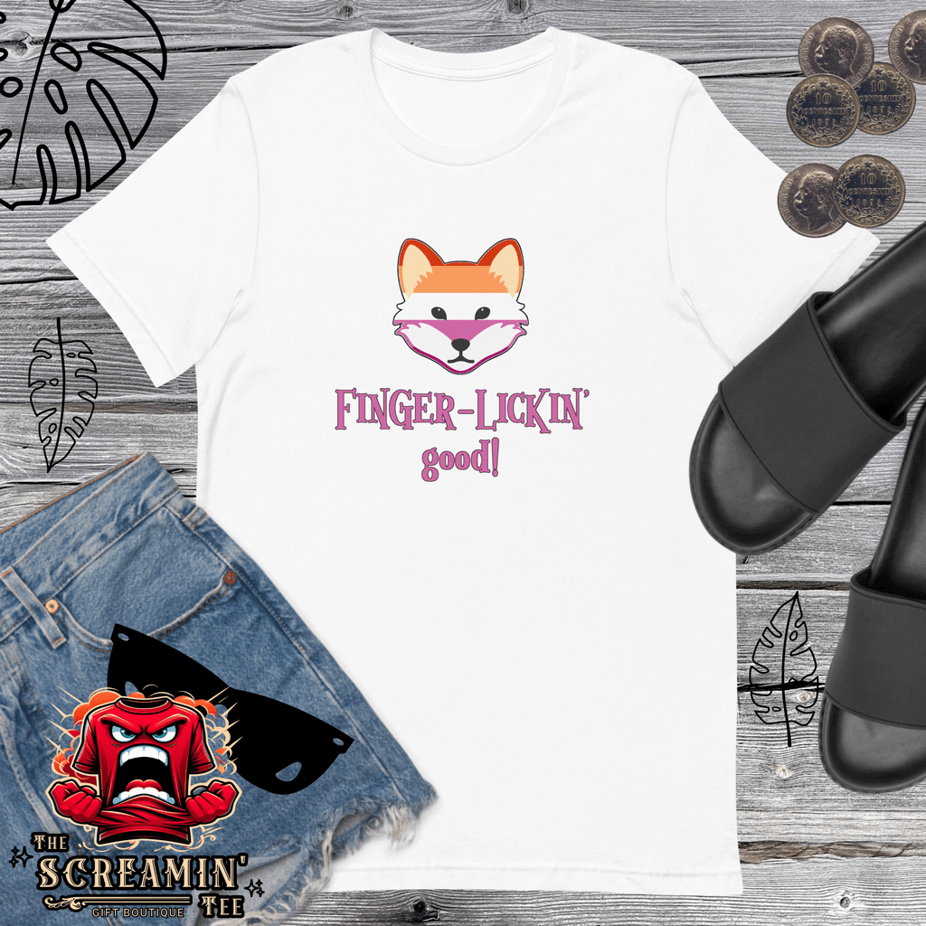 FINGER LICKIN' GOOD UNISEX TSHIRT - The Screamin' Tee