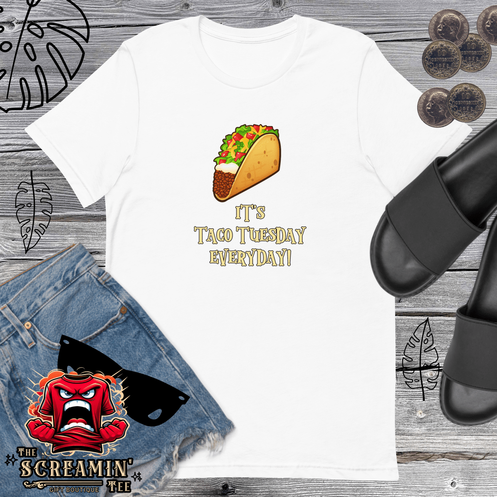 TACO TUESDAY UNISEX TSHIRT - The Screamin' Tee