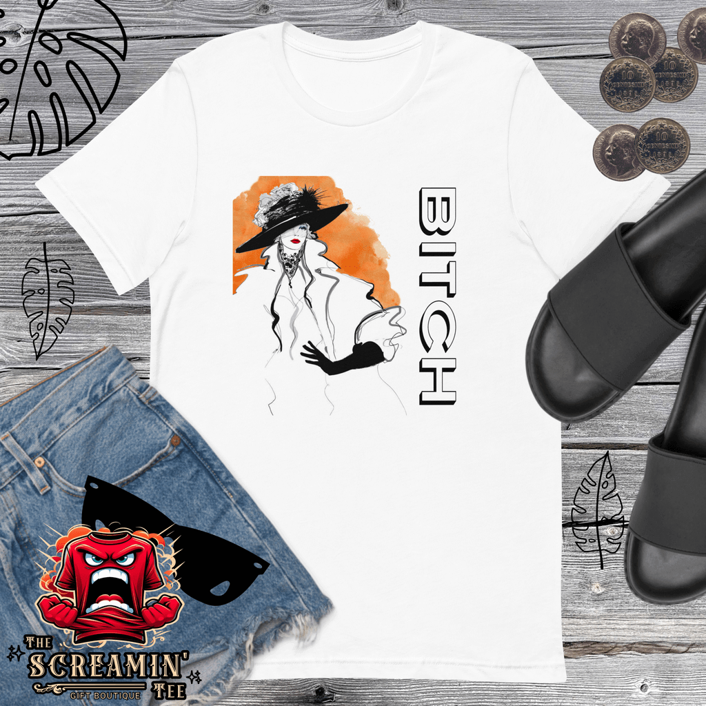 BITCH UNISEX TSHIRT - The Screamin' Tee