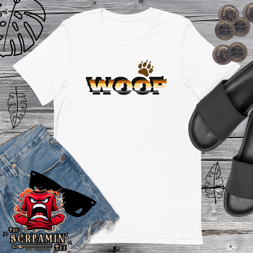 WOOF UNISEX TSHIRT - The Screamin' Tee