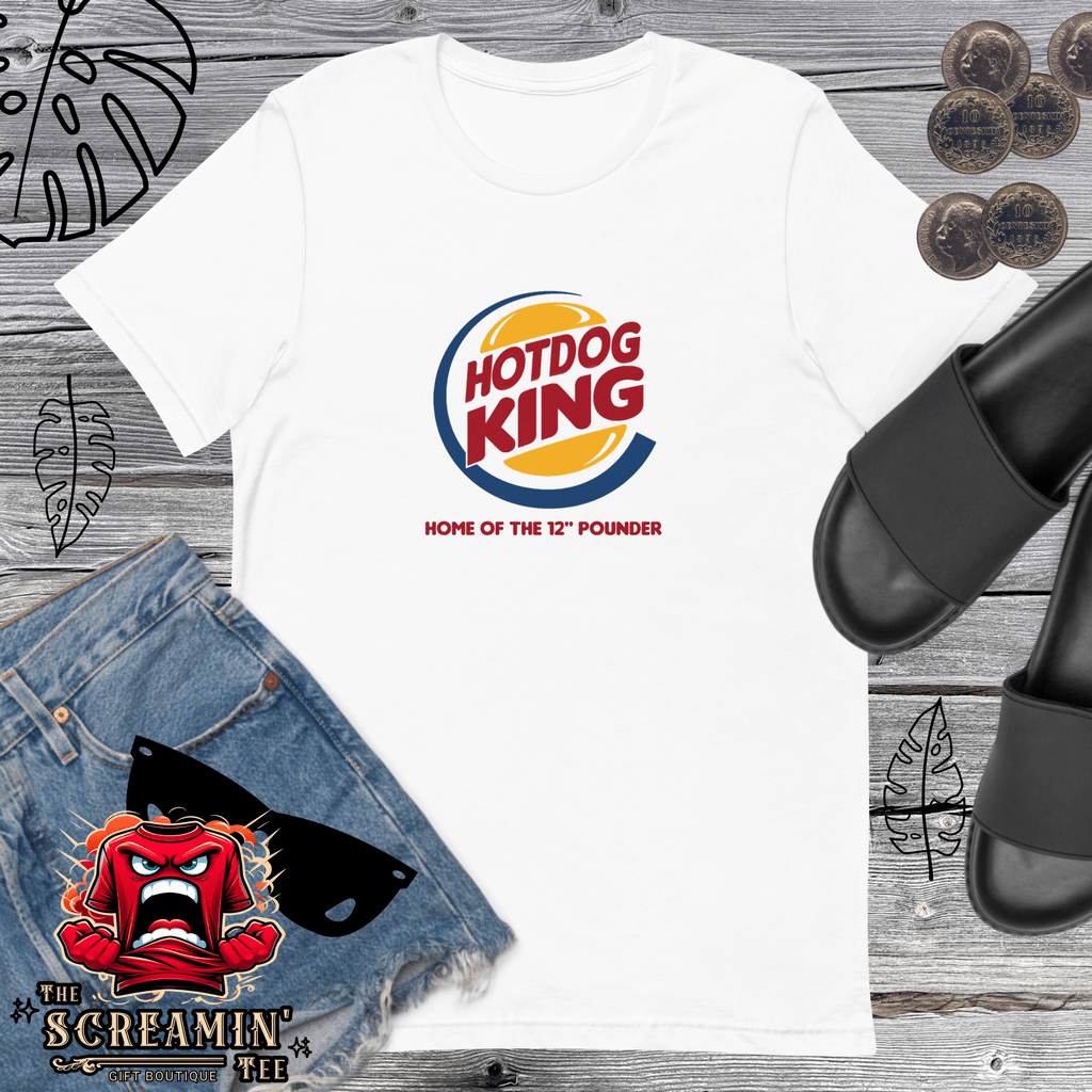 HOTDOG KING UNISEX TSHIRT - The Screamin' Tee