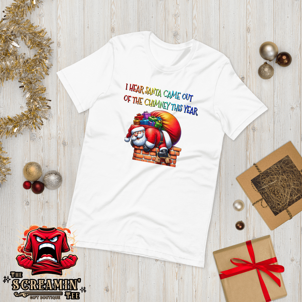 SANTA CAME OUT UNISEX TSHIRT - The Screamin' Tee