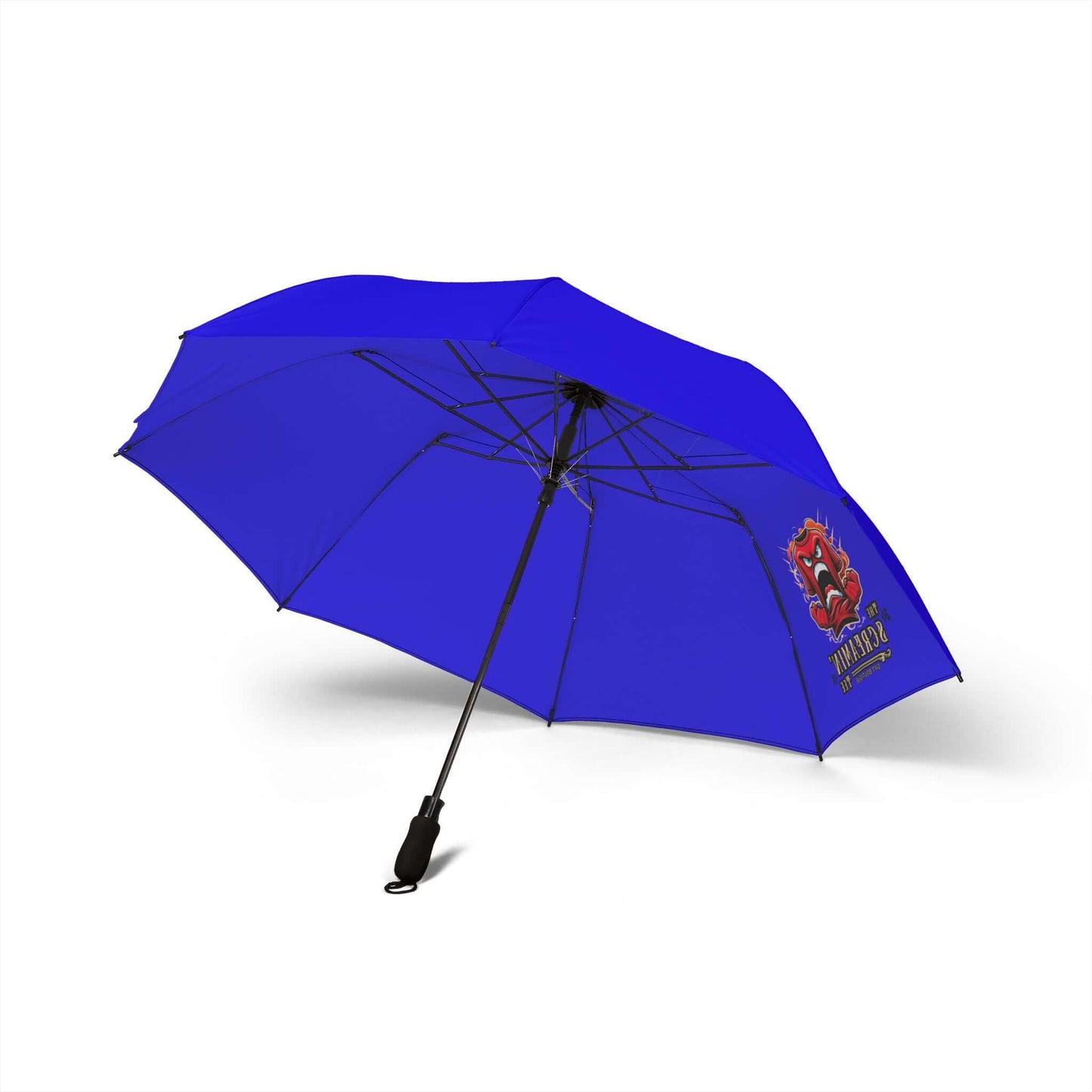 The Screamin' Tee Foldable Umbrella | Sapphire