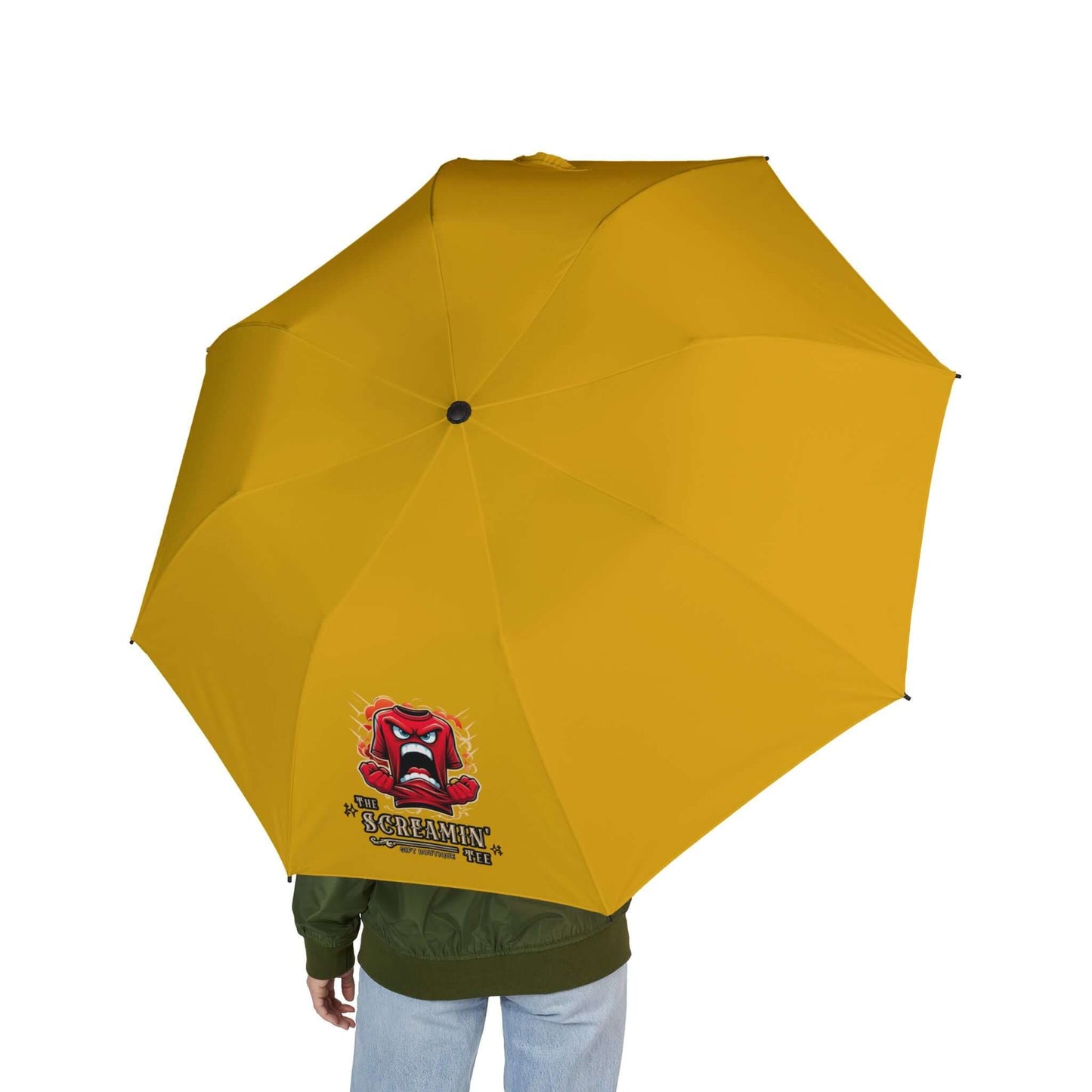 The Screamin' Tee Foldable Umbrella | Topaz