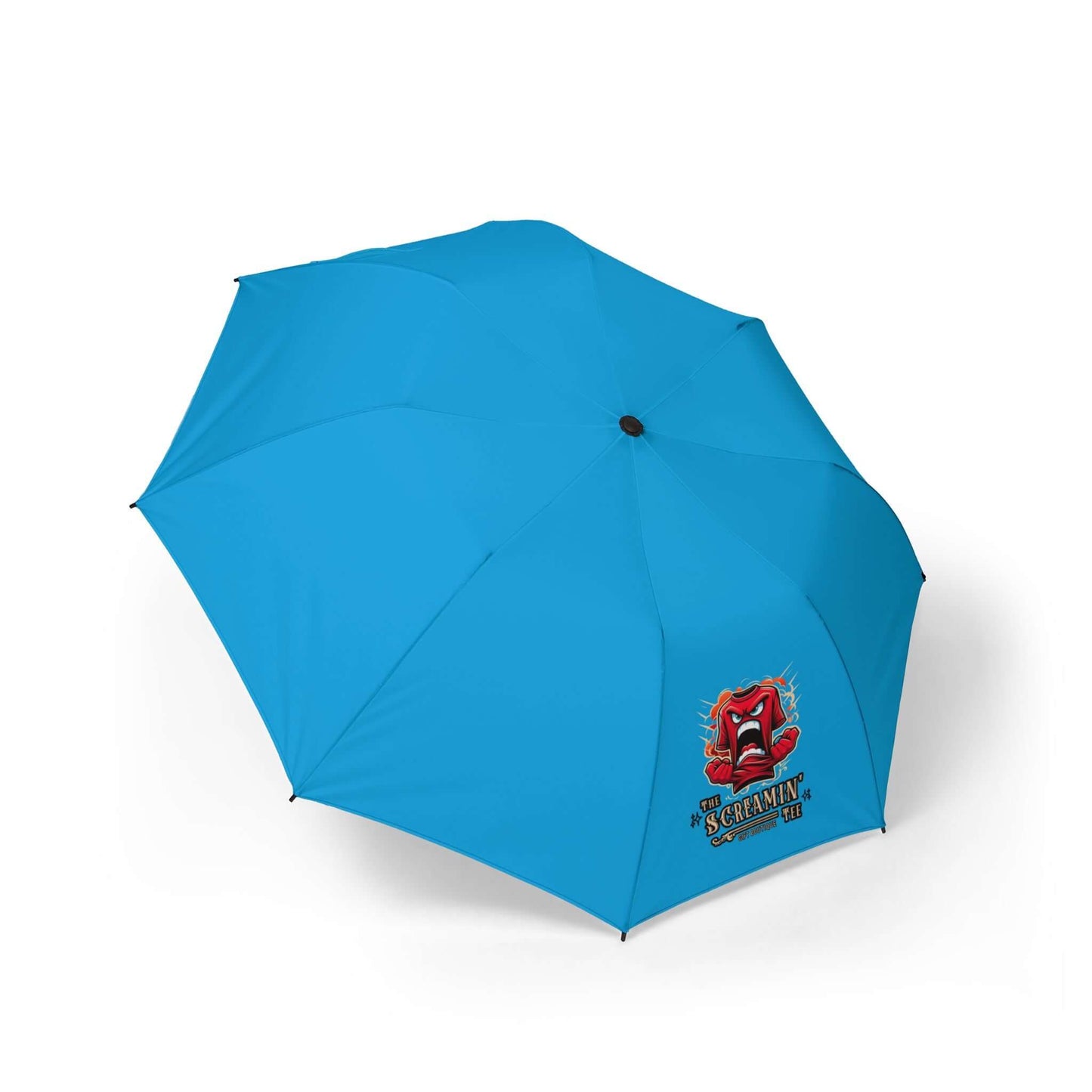 The Screamin' Tee Foldable Umbrella | Lapis