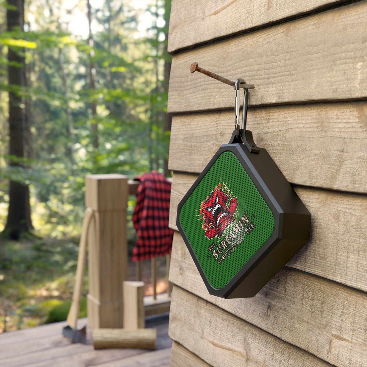 THE OUTDOOR BLUETOOTH SPEAKER – EMERALD LOGO