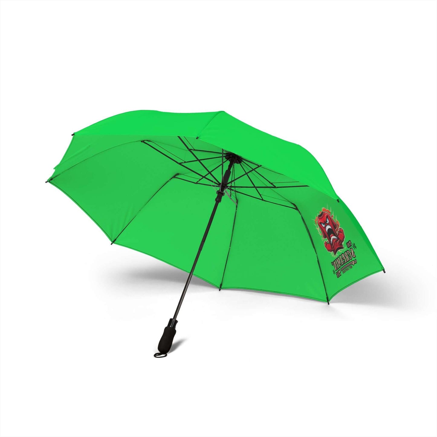 The Screamin' Tee Foldable Umbrella | Peridot