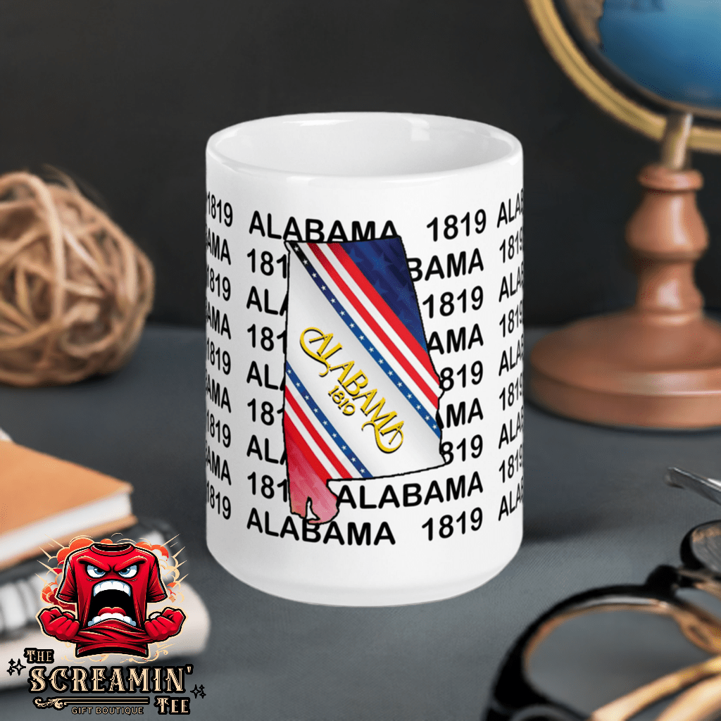 50 STATES MUG - ALABAMA - The Screamin' Tee