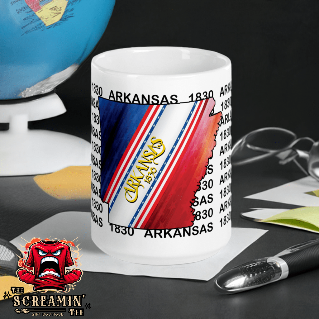 50 STATES MUG - ARKANSAS - The Screamin' Tee