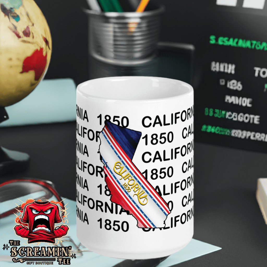 50 STATES MUG - CALIFORNIA - The Screamin' Tee