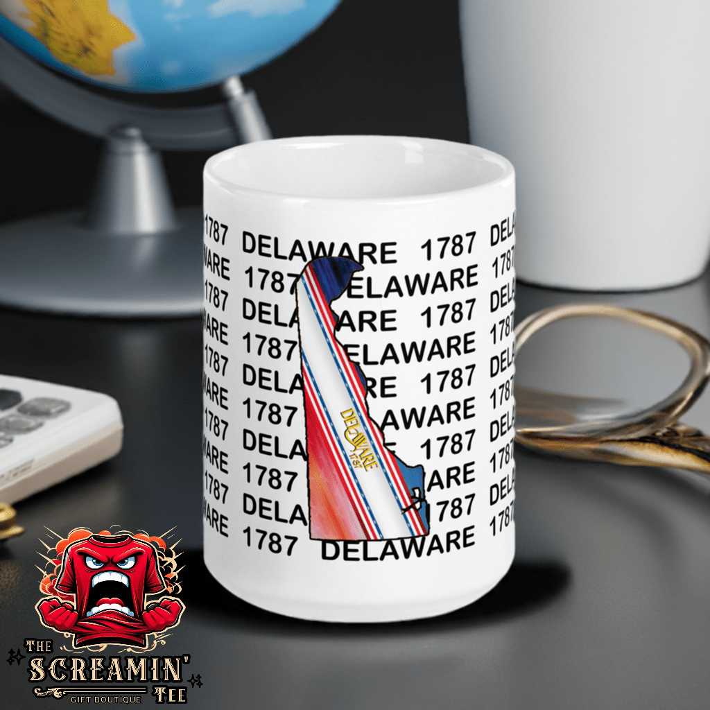 50 STATES MUG - DELAWARE - The Screamin' Tee