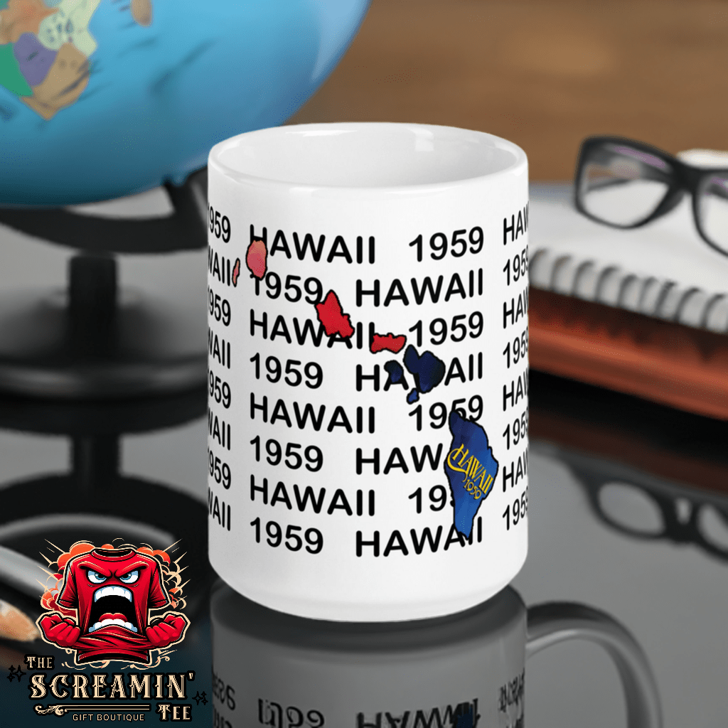 50 STATES MUG - HAWAII - The Screamin' Tee