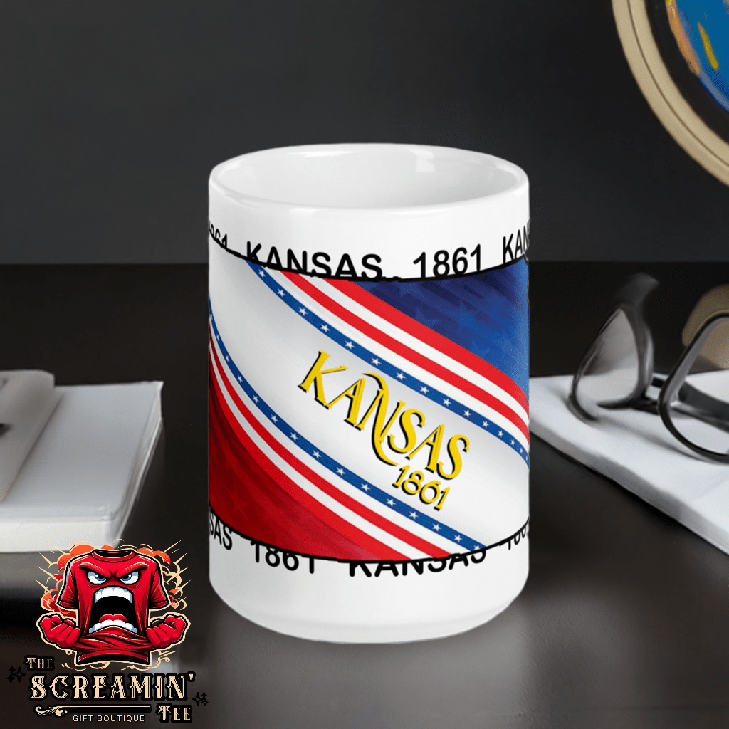 50 STATES MUG - KANSAS - The Screamin' Tee