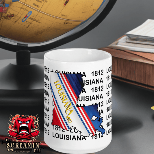 50 STATES MUG - LOUISIANA - The Screamin' Tee