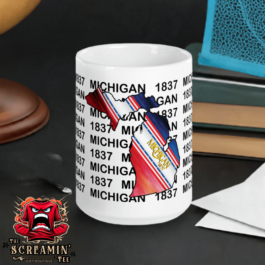 50 STATES MUG - MICHIGAN - The Screamin' Tee