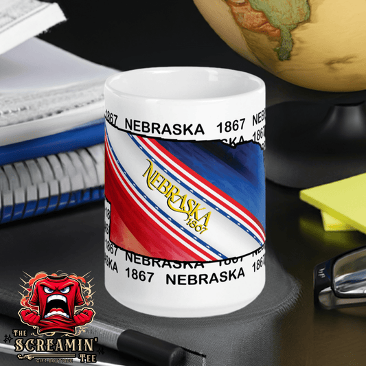 50 STATES MUG - NEBRASKA - The Screamin' Tee