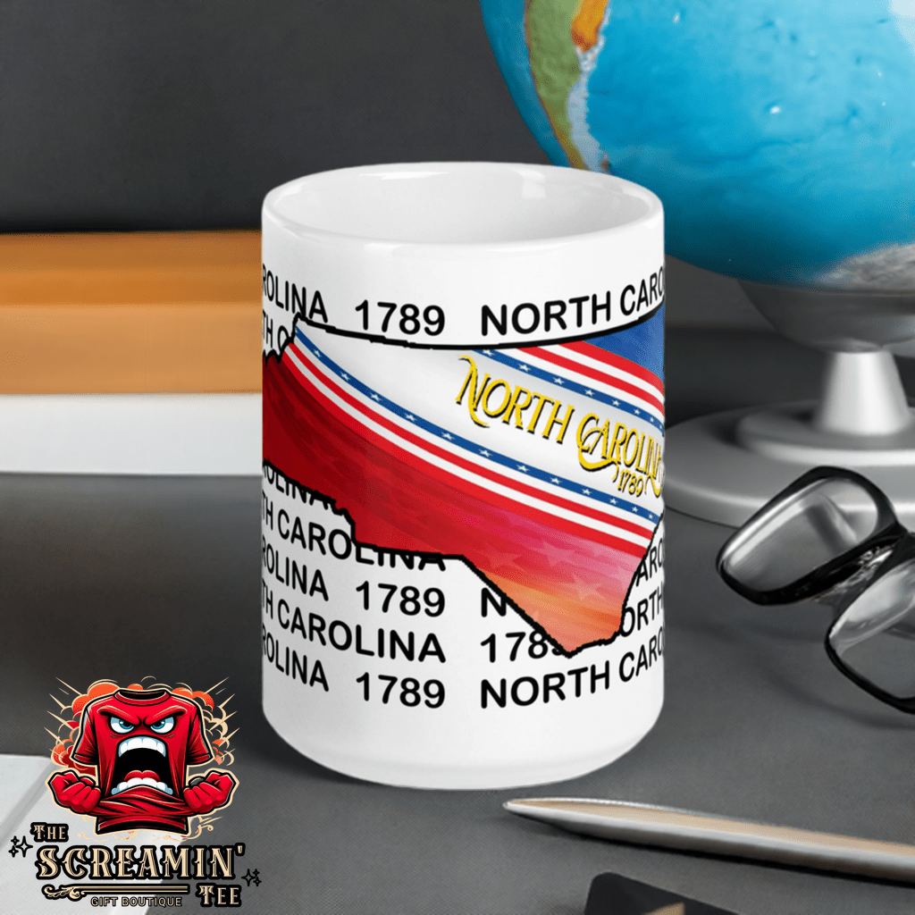 50 STATES MUG - NORTH CAROLINA - The Screamin' Tee