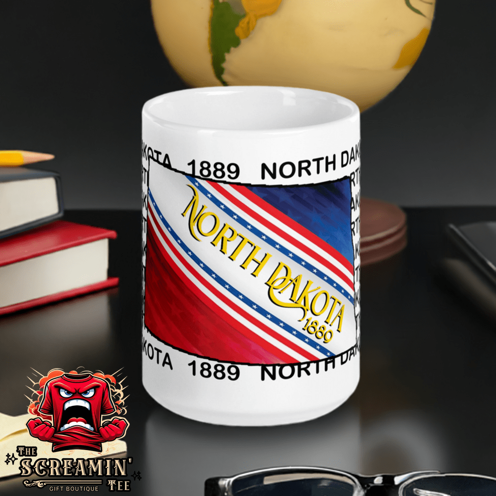 50 STATES MUG - NORTH DAKOTA - The Screamin' Tee