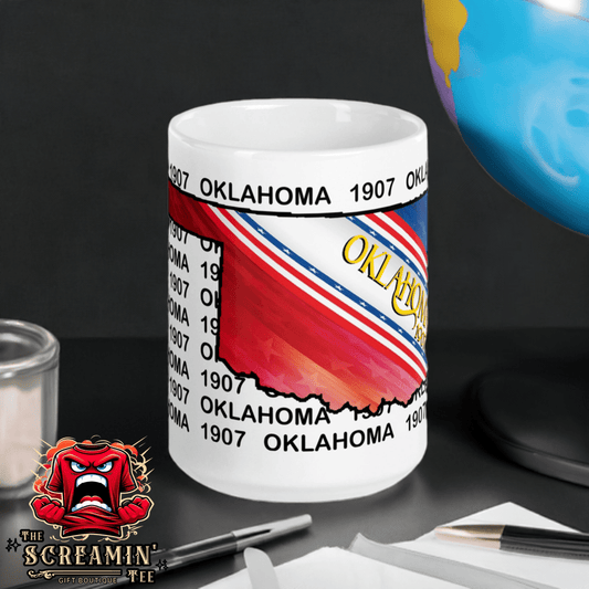 50 STATES MUG - OKLAHOMA - The Screamin' Tee