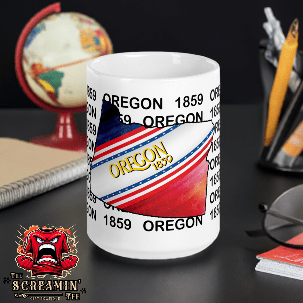 50 STATES MUG - OREGON - The Screamin' Tee