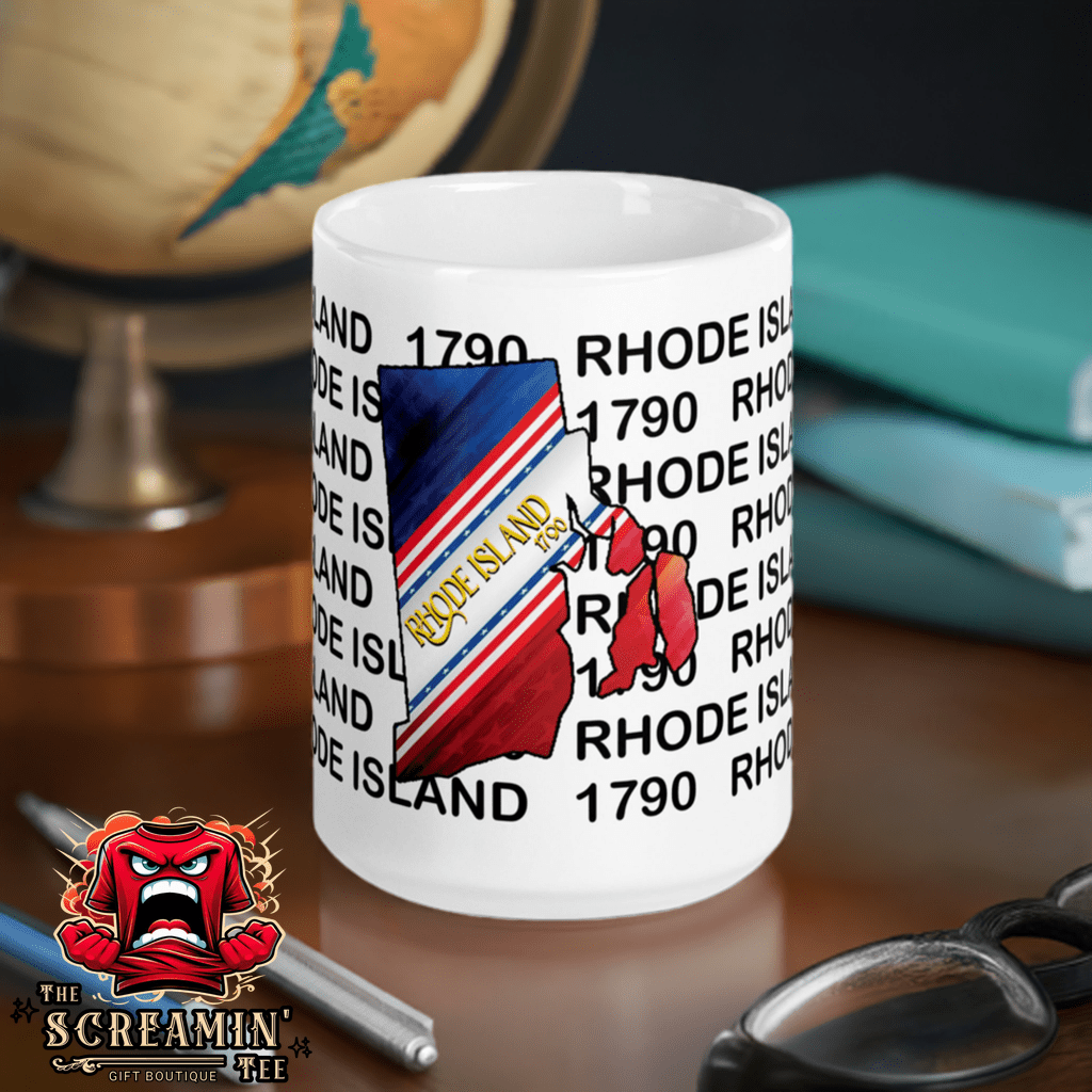 50 STATES MUG - RHODE ISLAND - The Screamin' Tee