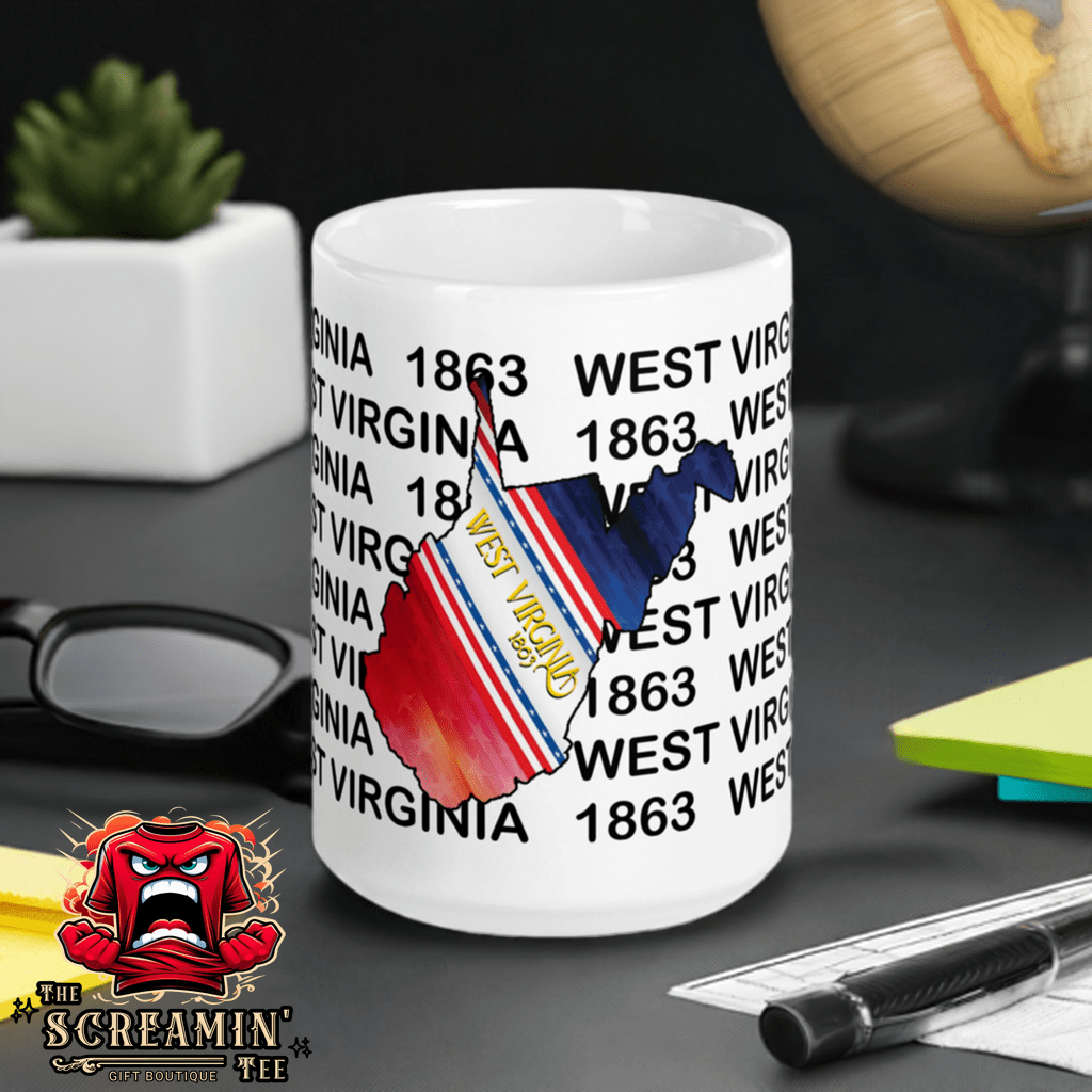 50 STATES MUG - WEST VIRGINIA - The Screamin' Tee