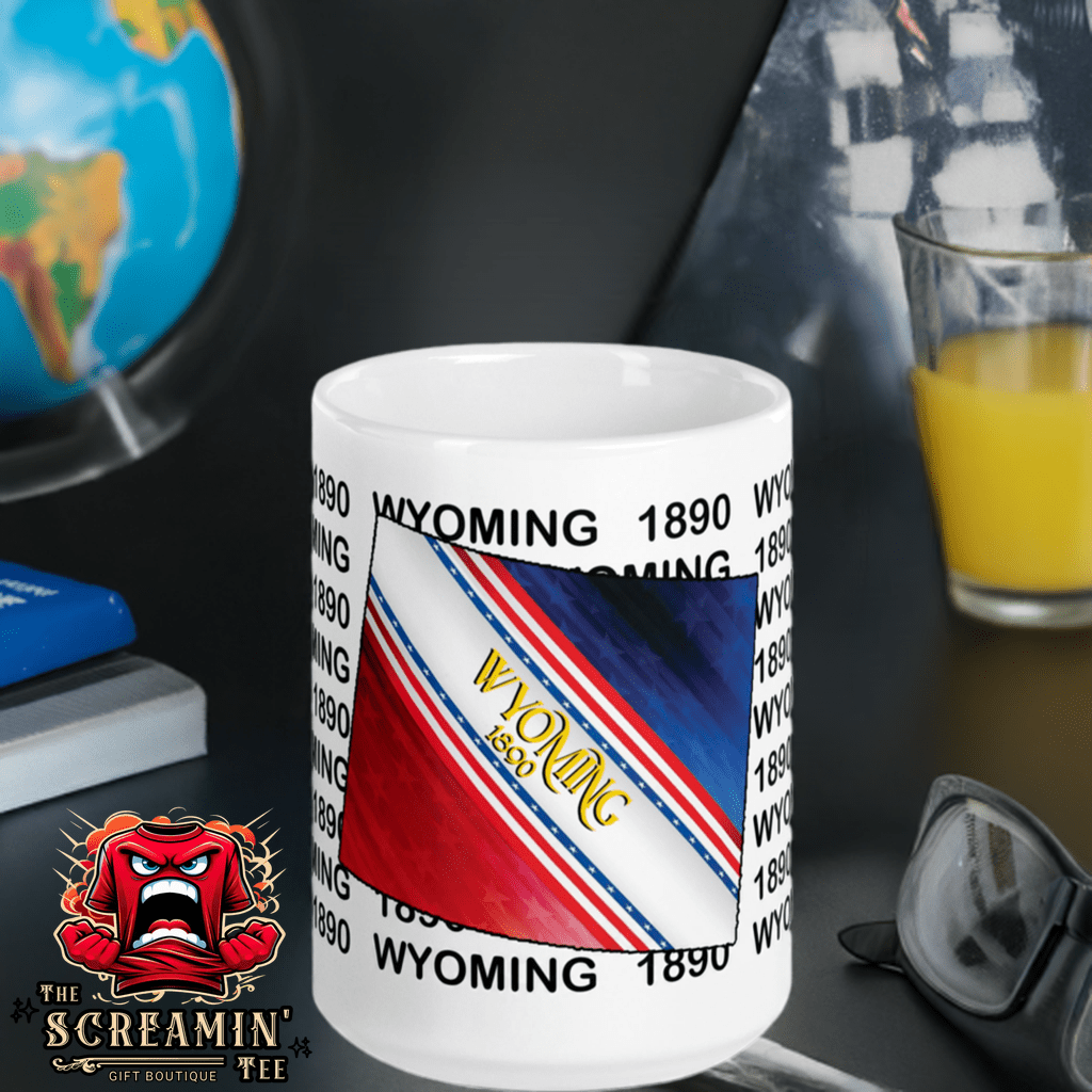 50 STATES MUG - WYOMING - The Screamin' Tee