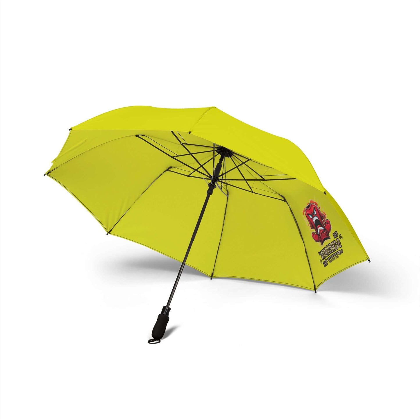 The Screamin' Tee Foldable Umbrella | Citrine