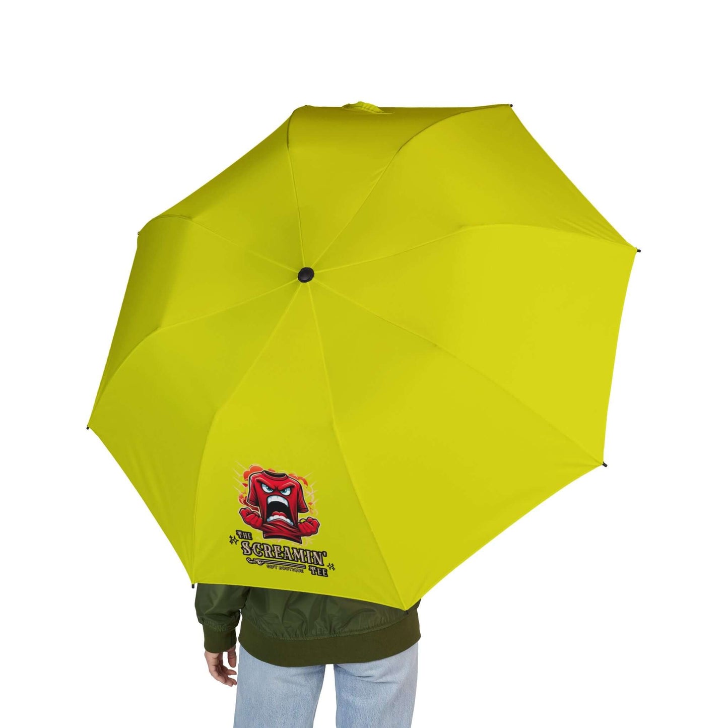 The Screamin' Tee Foldable Umbrella | Citrine