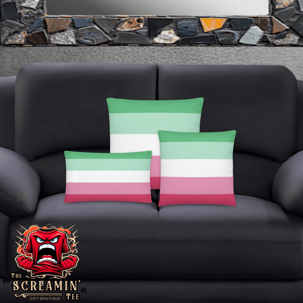 Abrosexual Pride Pillow