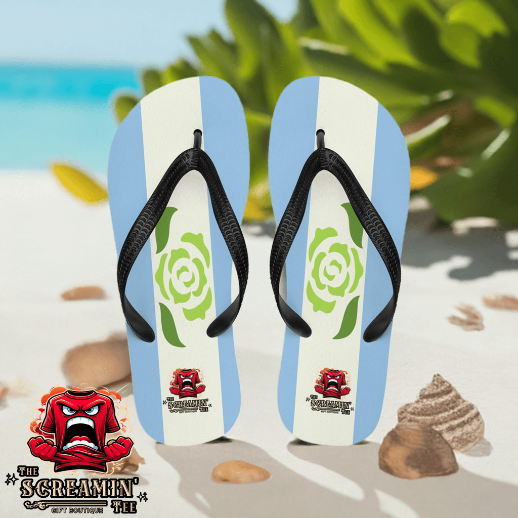 Achillean Pride Flip Flops
