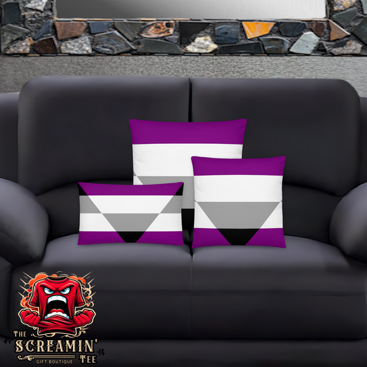 AEGOSEXUAL PRIDE PILLOW