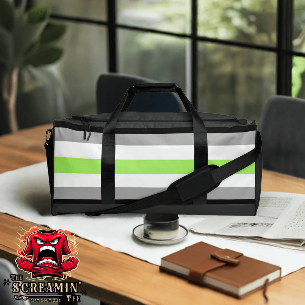 Agender Pride Duffle Bag