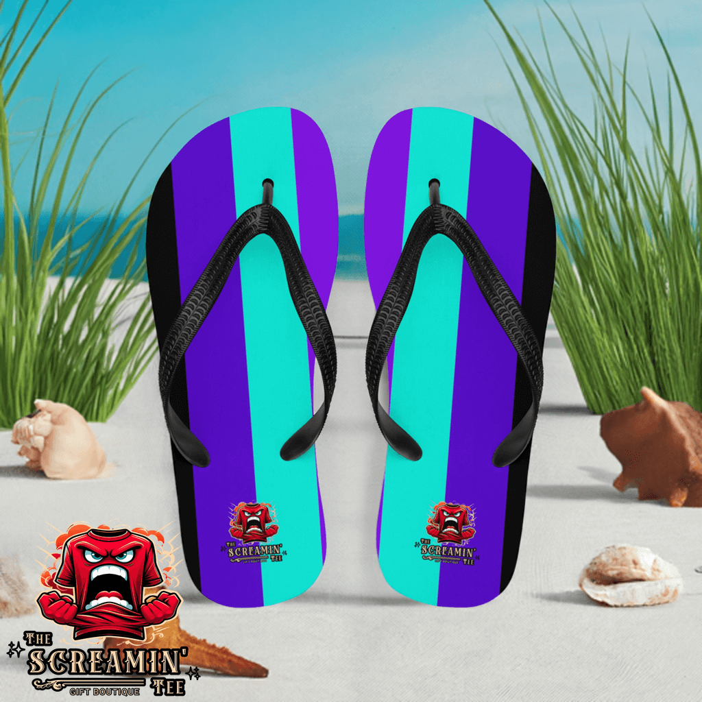 Alexigender Pride Flip Flops