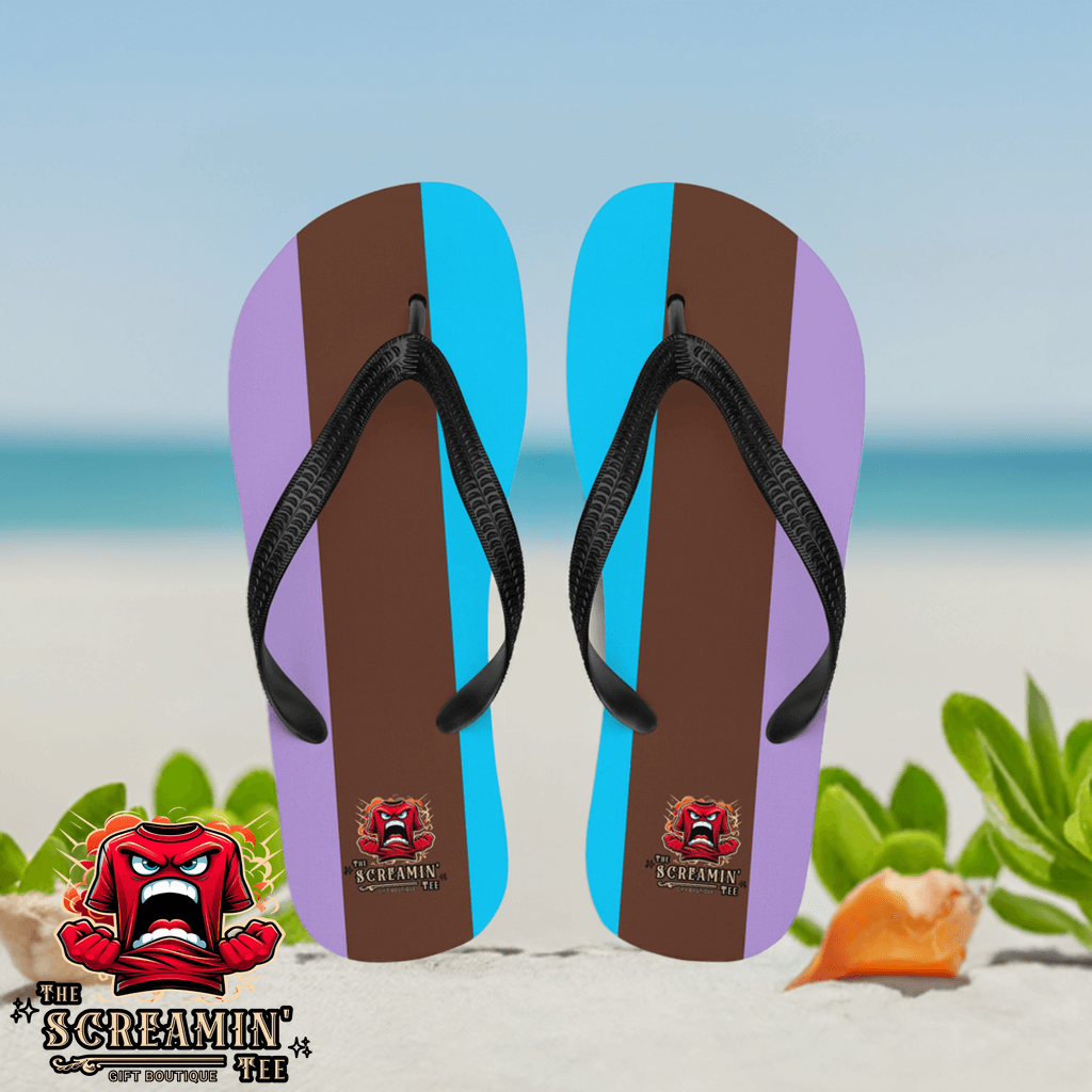 Androsexual Pride Flip Flops