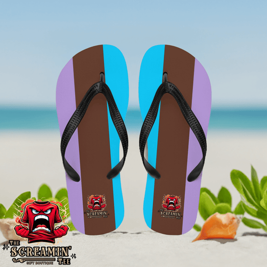 Androsexual Pride Flip Flops