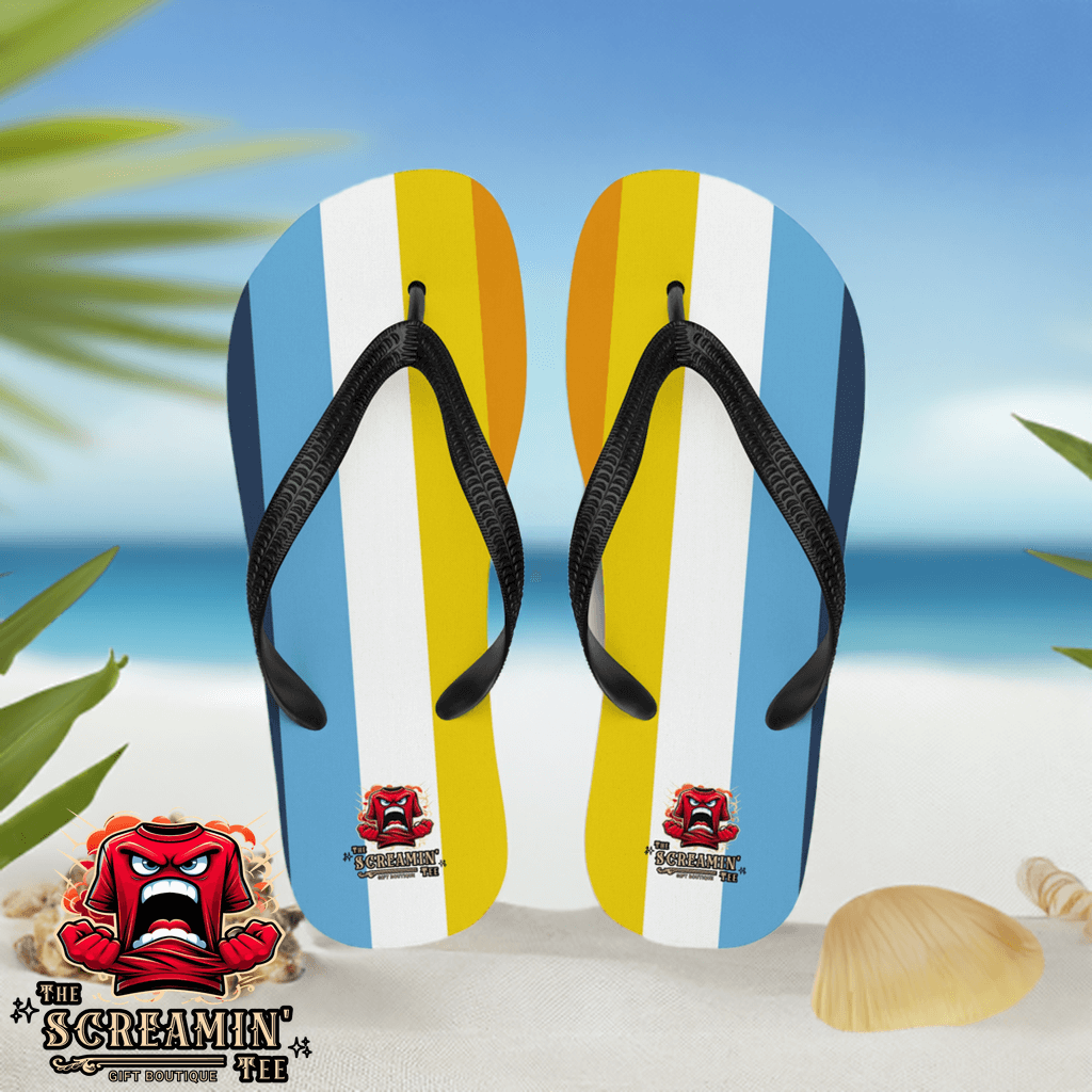 Aroace Pride Flip Flops